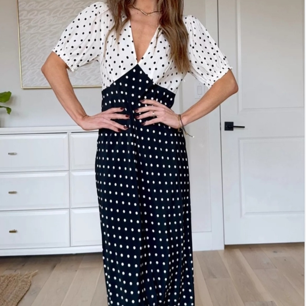 SOLD!! A New Day black and white polka dot Dress 